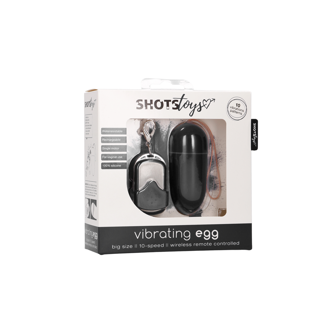 Vibrating Egg with 10 Speeds and Remote Control - L
