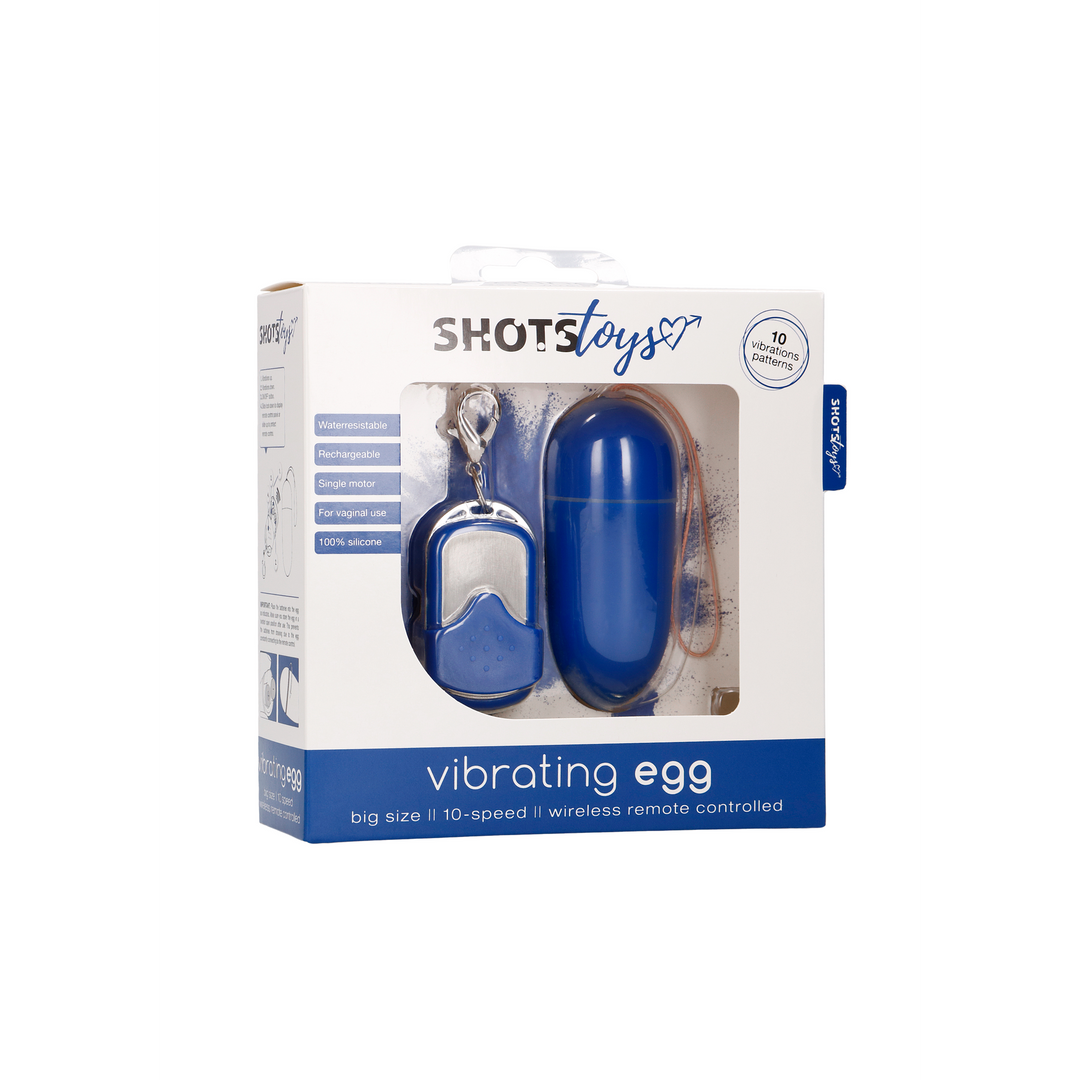 Vibrating Egg with 10 Speeds and Remote Control - L