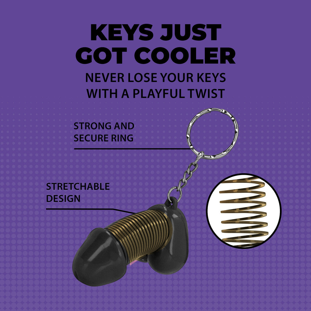 Super John - Keychain - Black