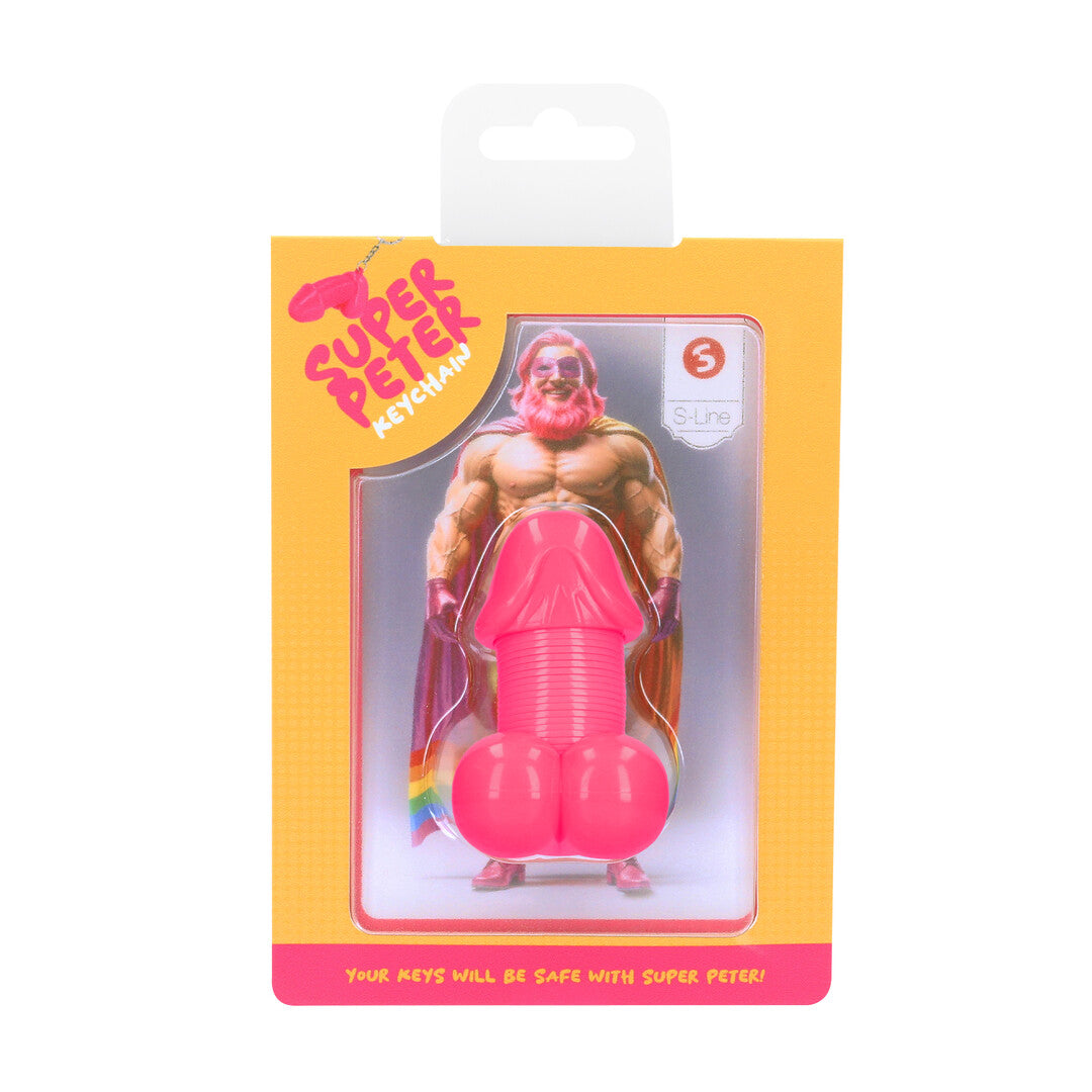 Super John - Keychain - Black