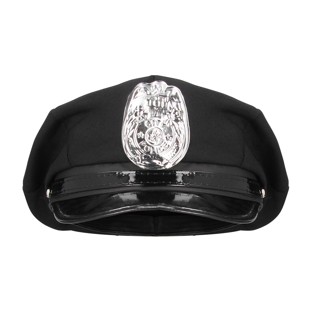 Police Costume - S/M - Black