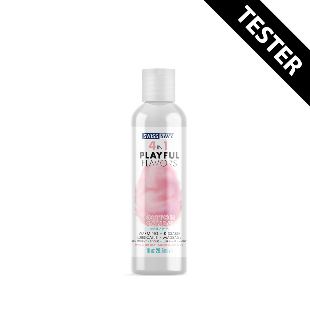 4 in 1 Playful Flavors - Lubricant with Cotton Candy Flavor