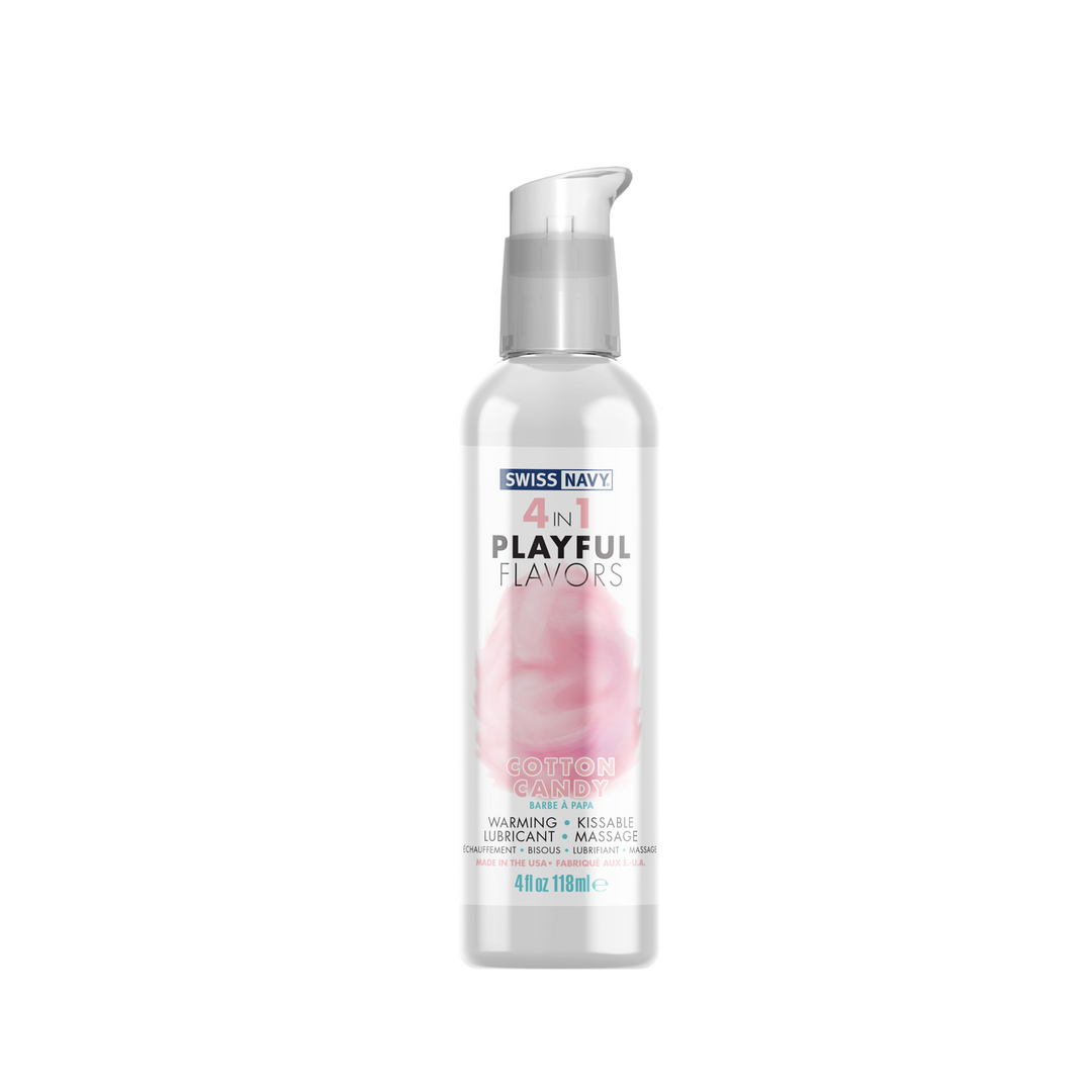 4 in 1 Playful Flavors - Lubricant with Cotton Candy Flavor