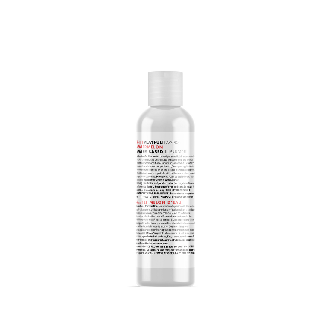 4 in 1 Playful Flavors - Lubricant with Watermelon Flavor