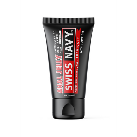 Anal Jelly - Premium Thick Waterbased Anal Lubricant with Clove Oil - 5 fl oz / 150 ml