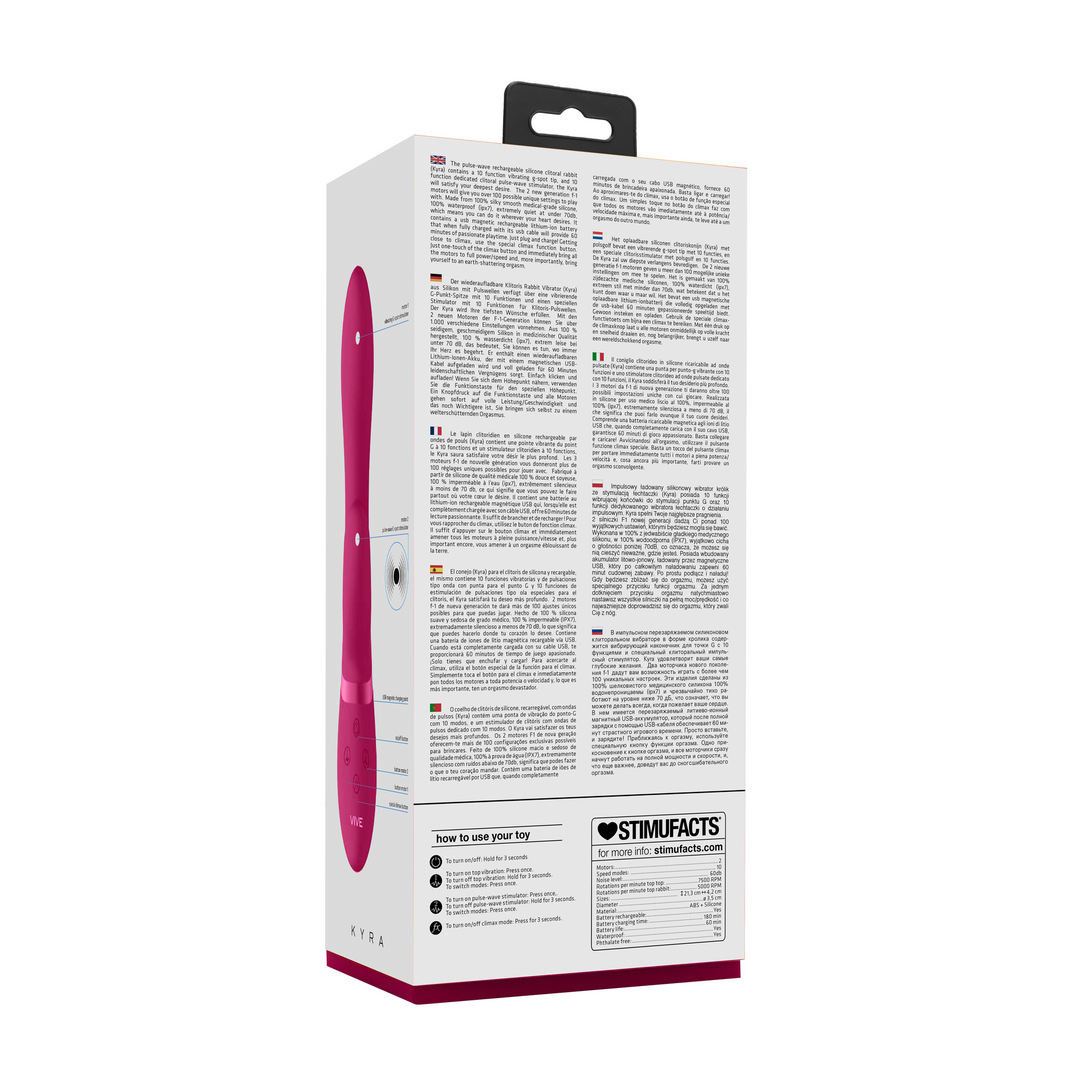 Kyra - Pulse Clitoral Rabbit