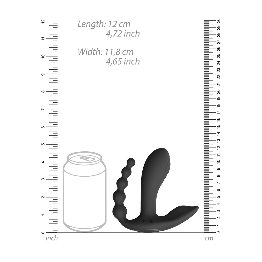 Kata - Pulse Wave  Vibrating Double Penetration Vibrator