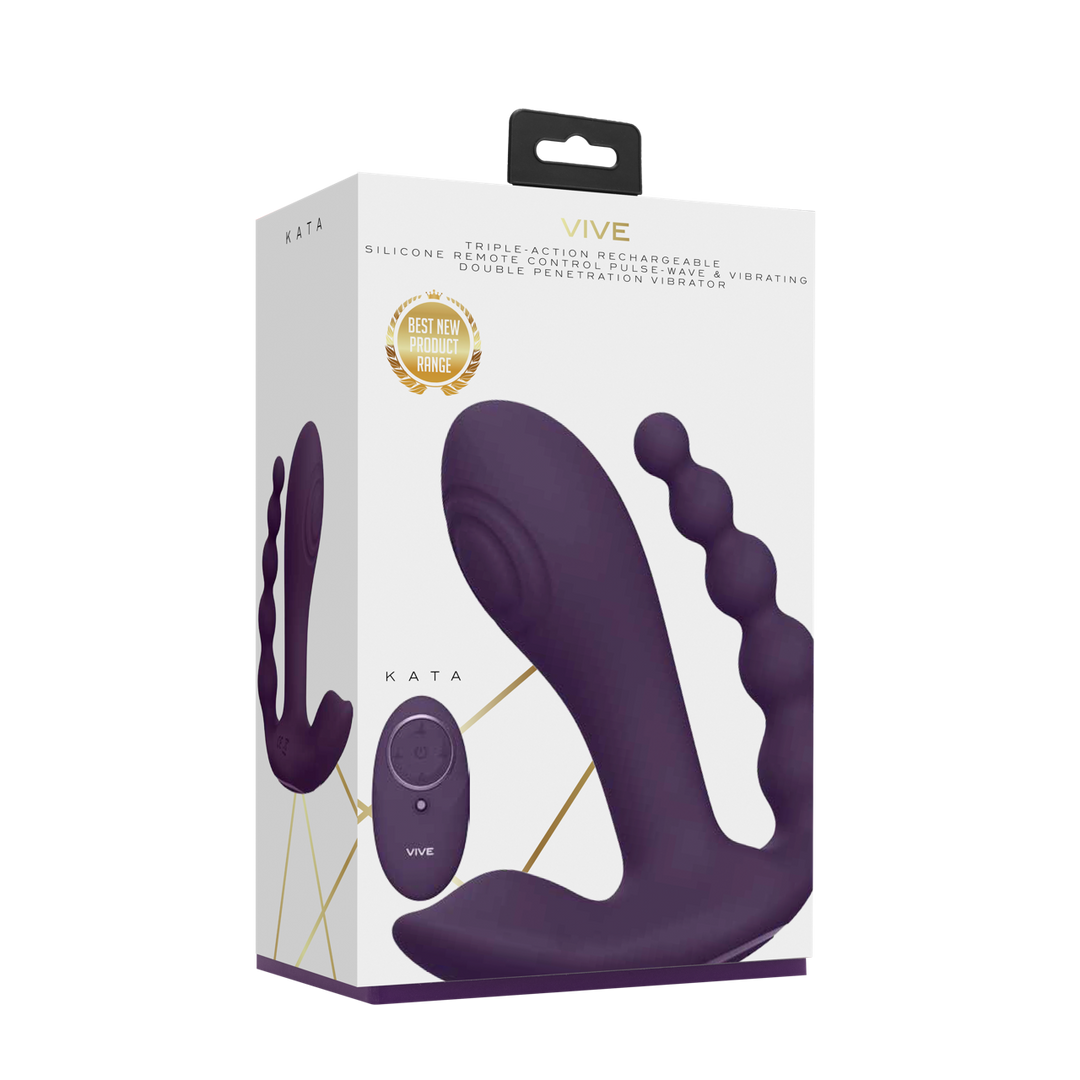 Kata - Pulse Wave  Vibrating Double Penetration Vibrator
