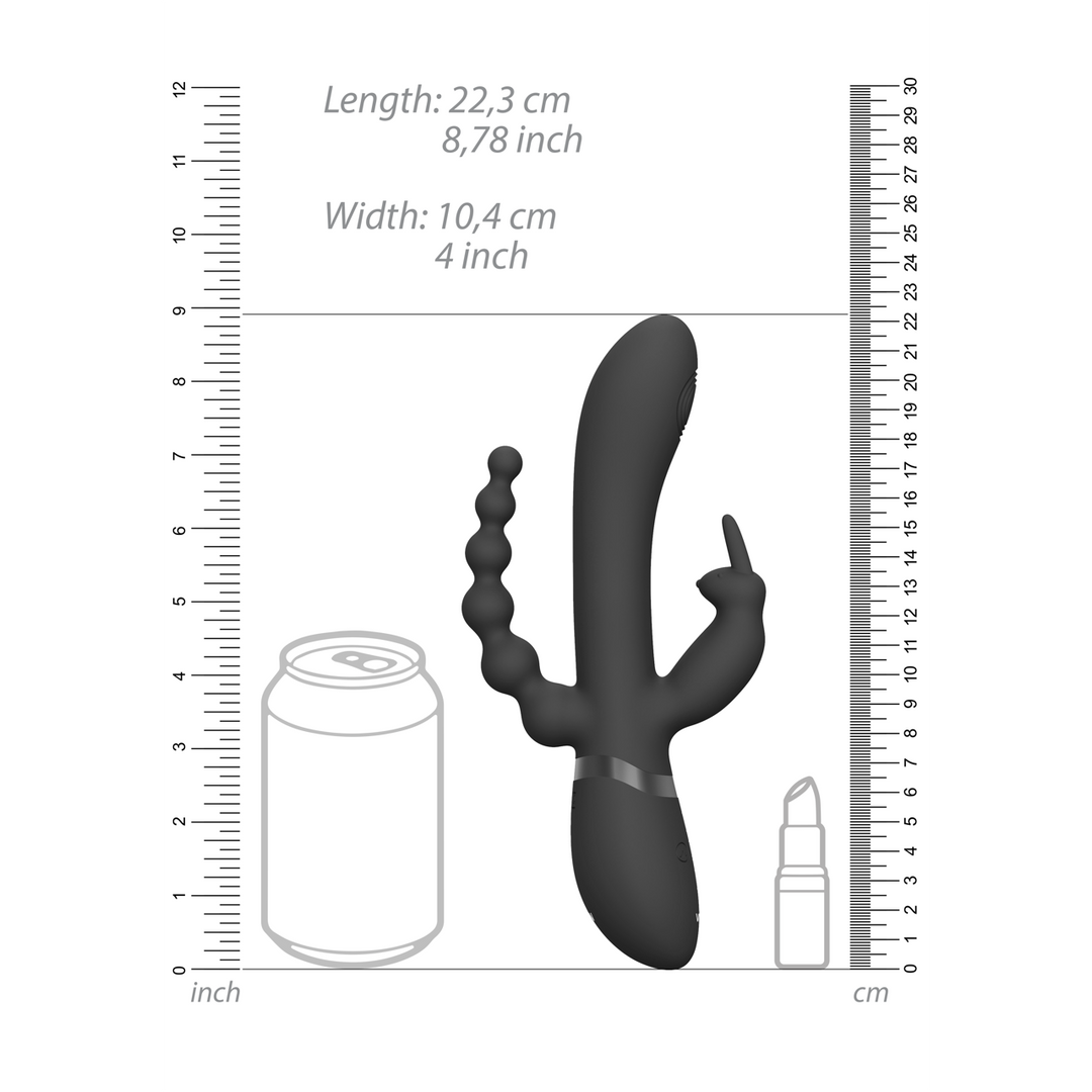 Rini - Pulse Wave  Vibrating Double Penetration Rabbit
