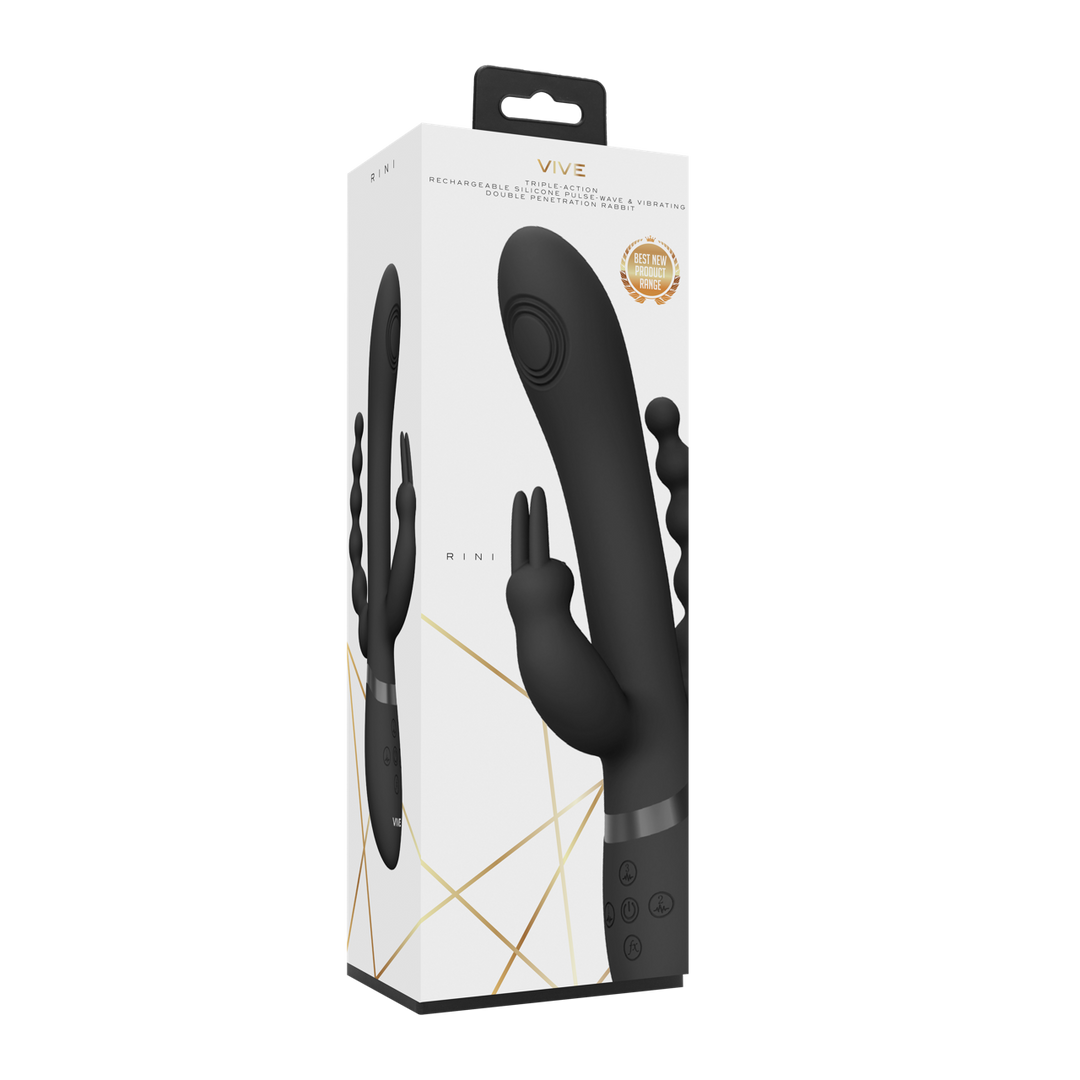 Rini - Pulse Wave  Vibrating Double Penetration Rabbit