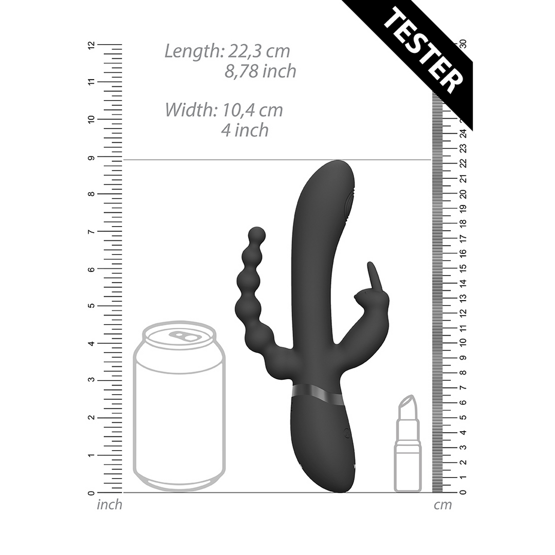 Rini - Pulse Wave  Vibrating Double Penetration Rabbit