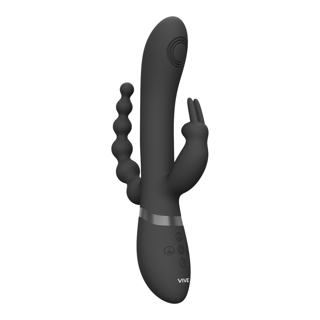 Rini - Pulse Wave  Vibrating Double Penetration Rabbit