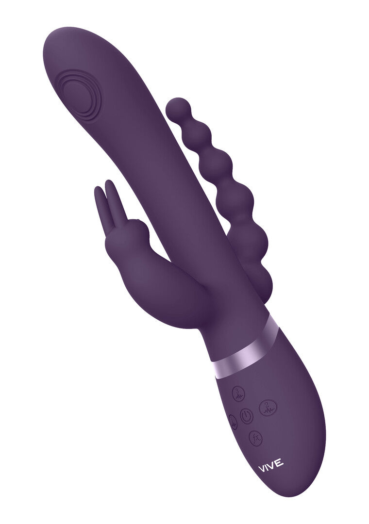 Rini - Pulse Wave  Vibrating Double Penetration Rabbit