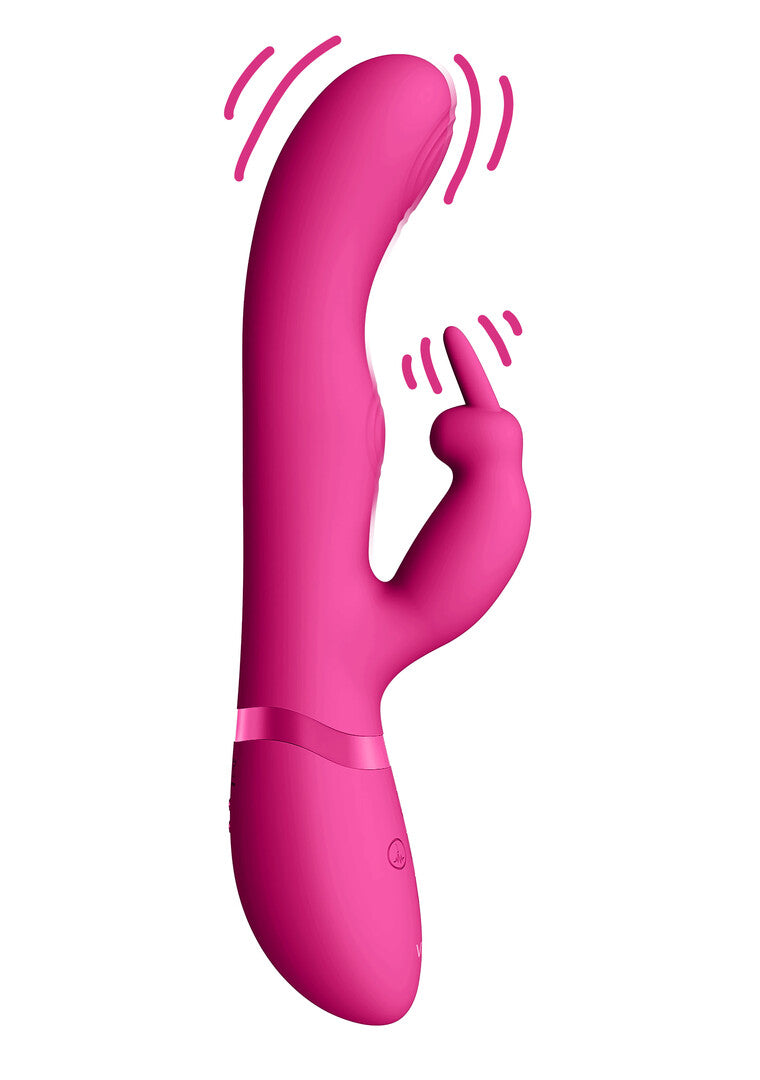 May - Dual Pulse-Wave  Vibrating C-spot  G-Spot Rabbit - P