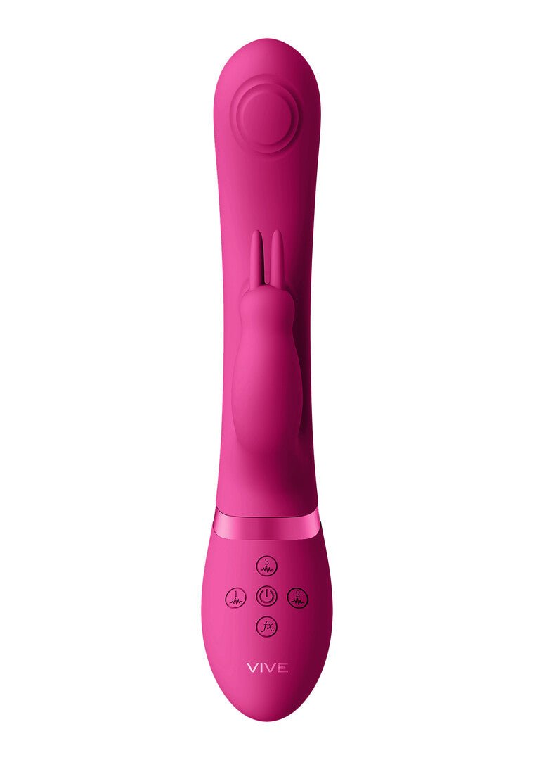 May - Dual Pulse-Wave  Vibrating C-spot  G-Spot Rabbit - P