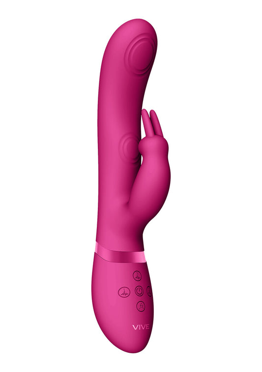 May - Dual Pulse-Wave  Vibrating C-spot  G-Spot Rabbit - P