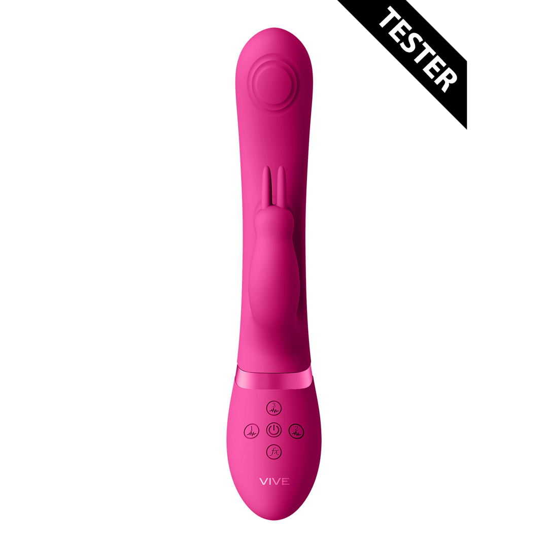 May - Dual Pulse-Wave  Vibrating C-spot  G-Spot Rabbit - P