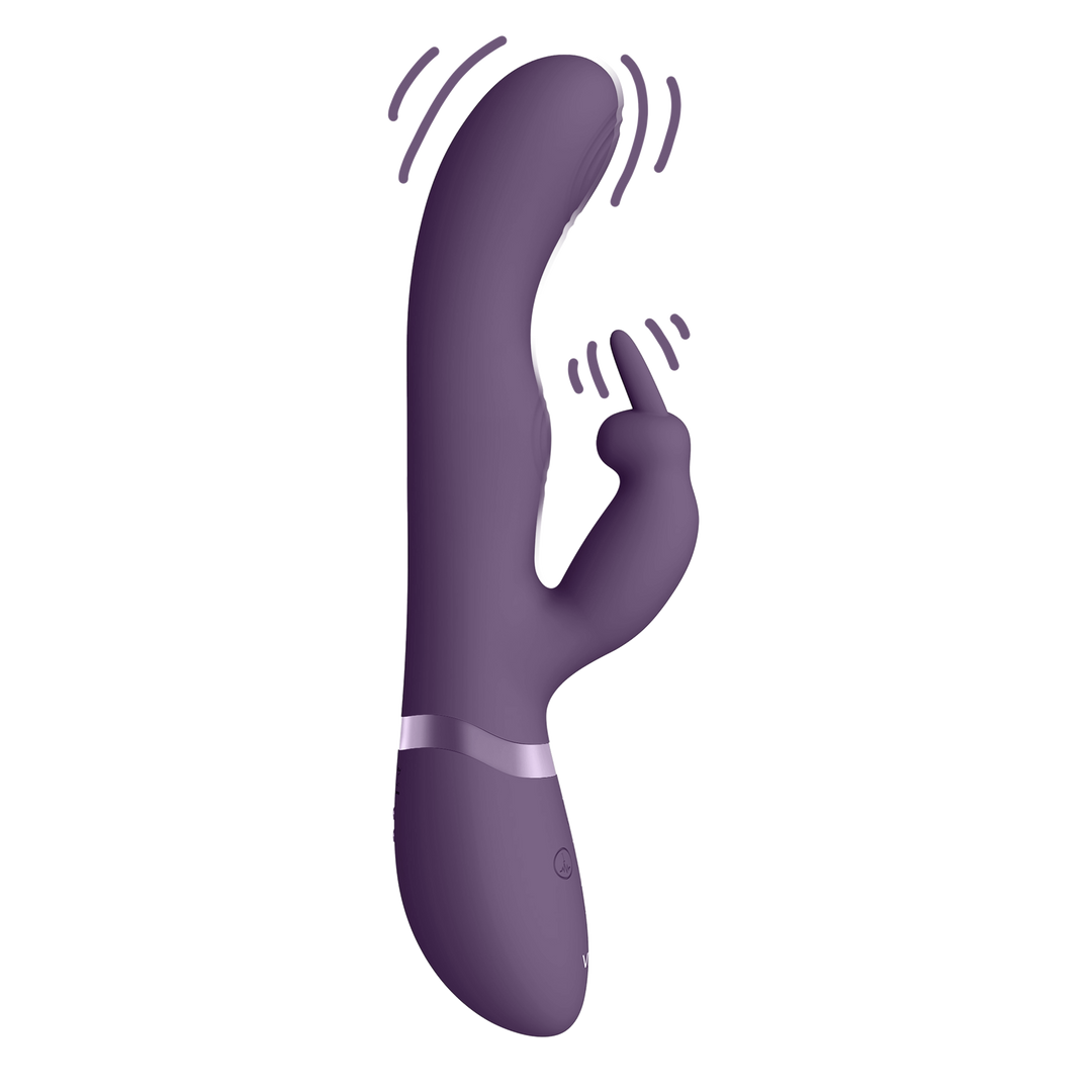 May - Dual Pulse-Wave  Vibrating C-spot  G-Spot Rabbit - P