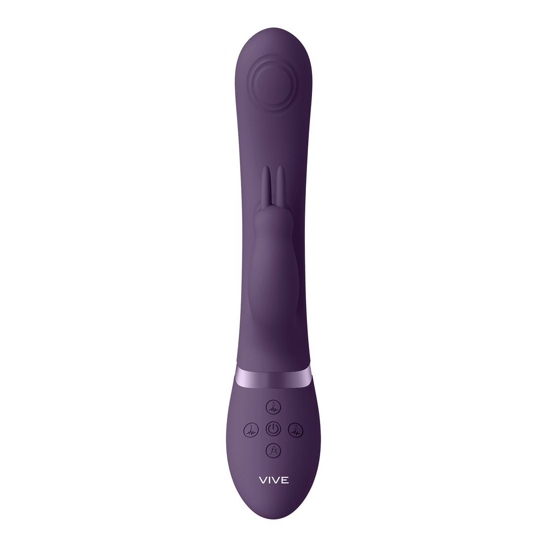 May - Dual Pulse-Wave  Vibrating C-spot  G-Spot Rabbit - P