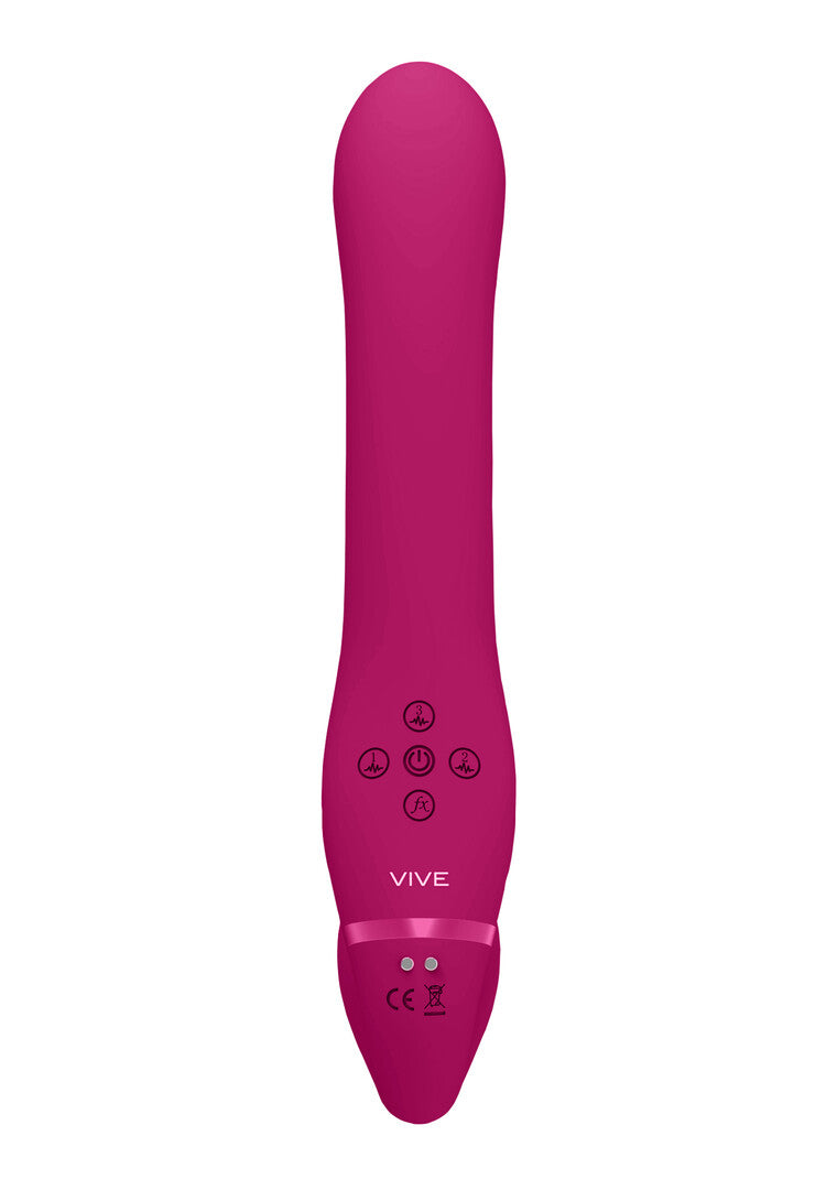 Ai - Dual Vibrating  Air Wave Tickler Strapless Strapon