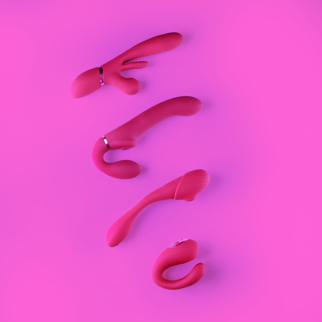 Ai - Dual Vibrating  Air Wave Tickler Strapless Strapon
