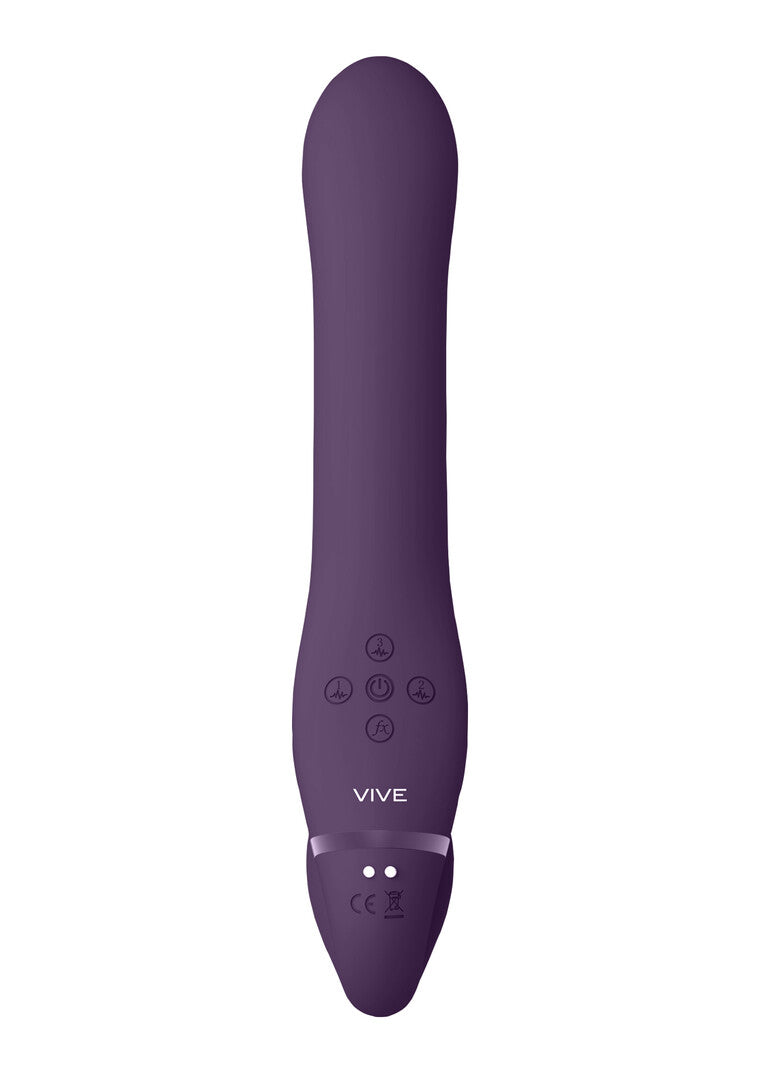 Ai - Dual Vibrating  Air Wave Tickler Strapless Strapon