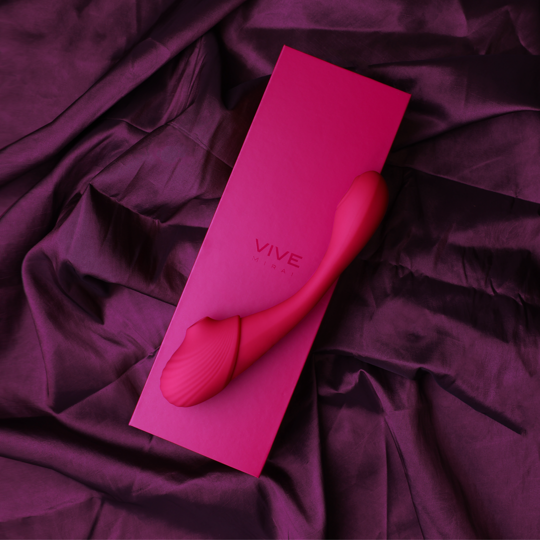 Mirai - Double Ended Pulse Wave  Air Wave Bendable Vibrator