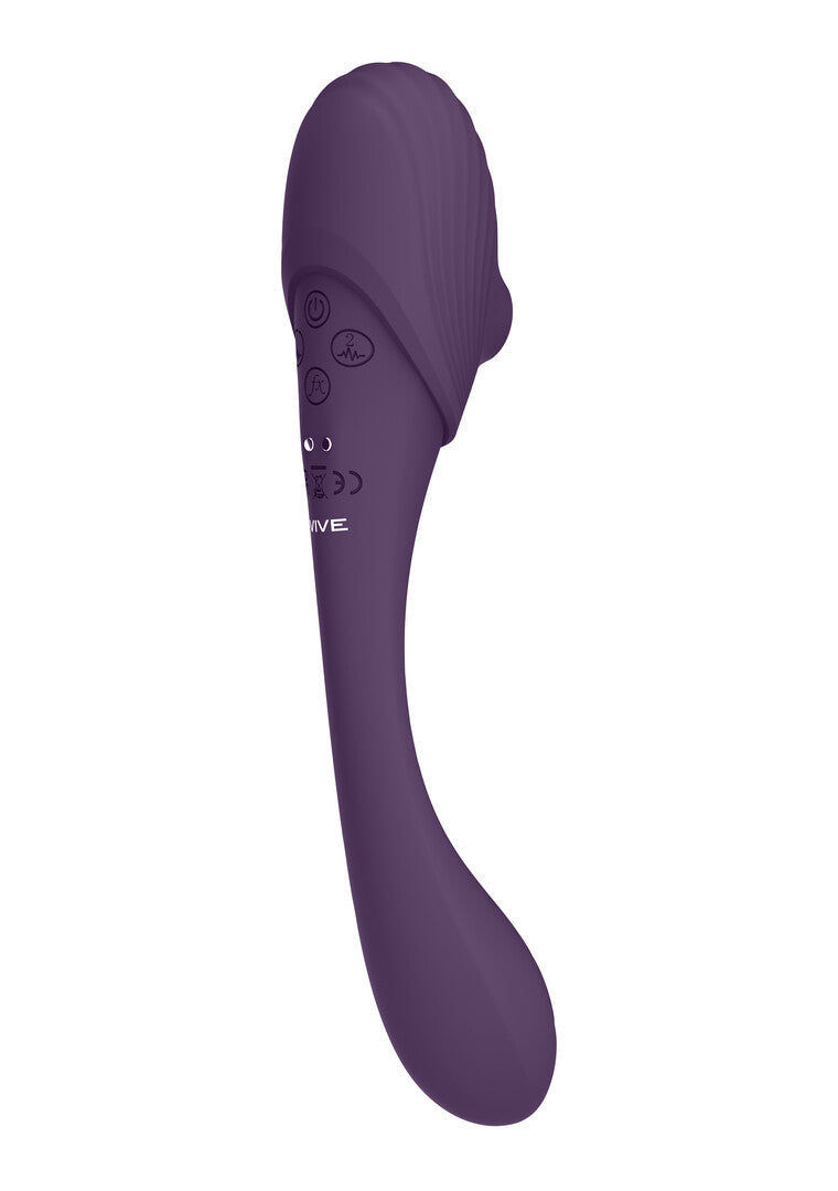 Mirai - Double Ended Pulse Wave  Air Wave Bendable Vibrator