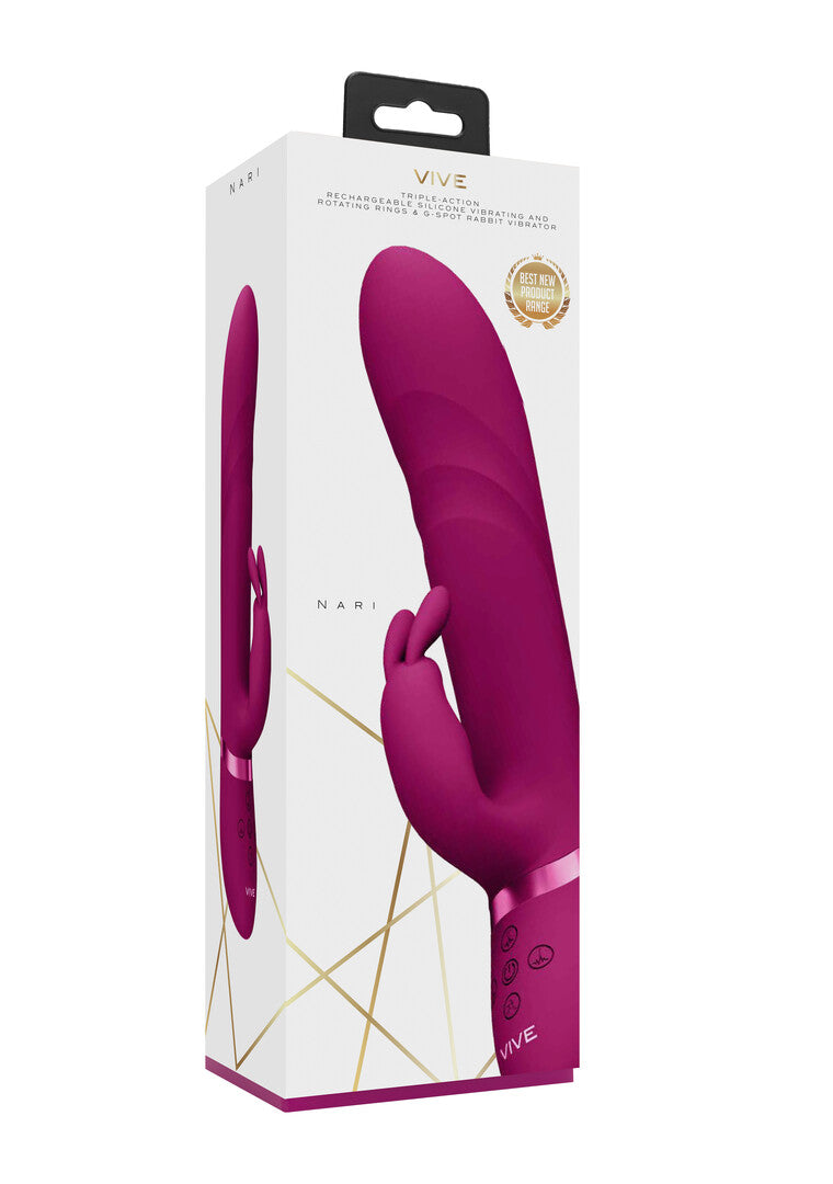 Nari - Vibrating and Rotating Beads, G-Spot Rabbit - P