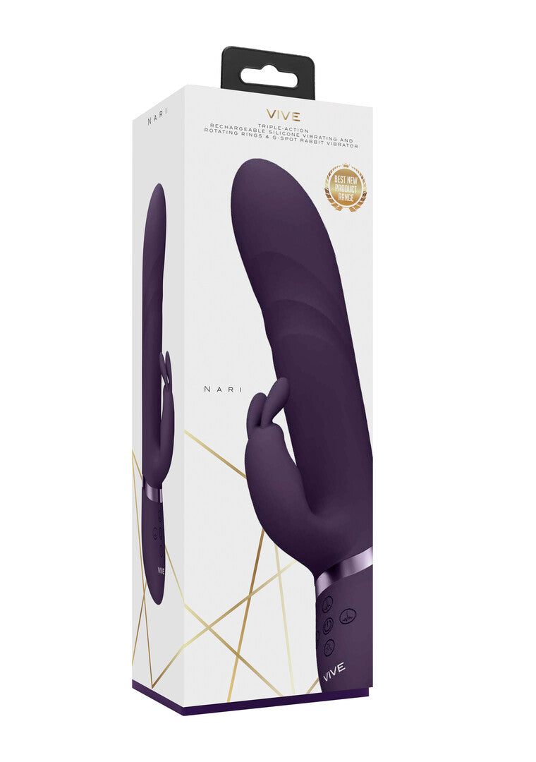 Nari - Vibrating and Rotating Beads, G-Spot Rabbit - P