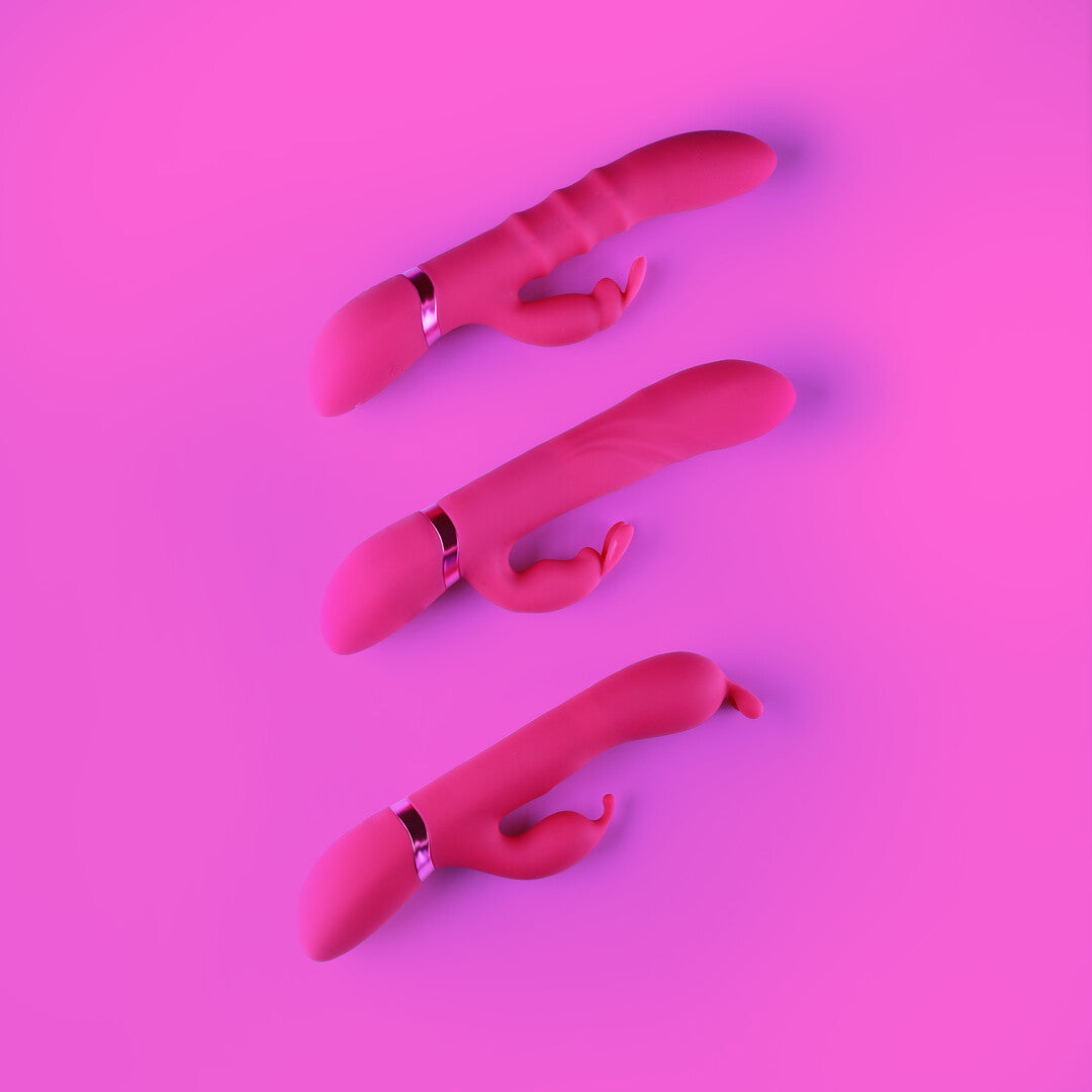 Sora - Up  Down Stimulating Rings, Vibrating G-Spot Rabbit - P