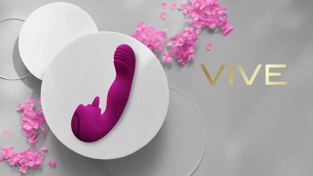 Yumi - Triple Motor G-Spot Finger Motion Vibrator and Flickering Tongue Stimulator - P