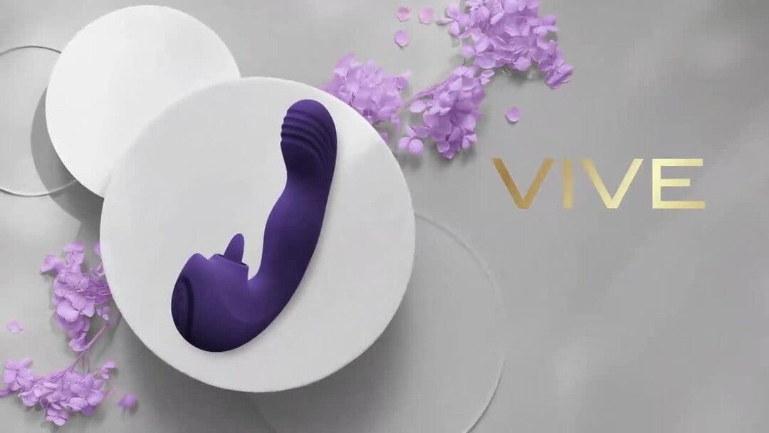 Yumi - Triple Motor G-Spot Finger Motion Vibrator and Flickering Tongue Stimulator - P