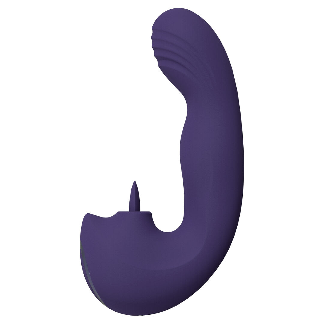 Yumi - Triple Motor G-Spot Finger Motion Vibrator and Flickering Tongue Stimulator - P