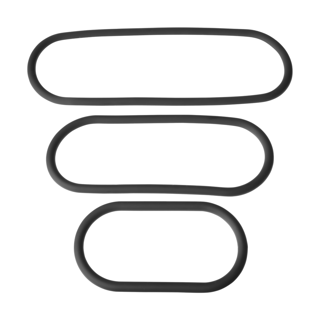 Slim Wrap Ring - Cockring 2-Pack - Black
